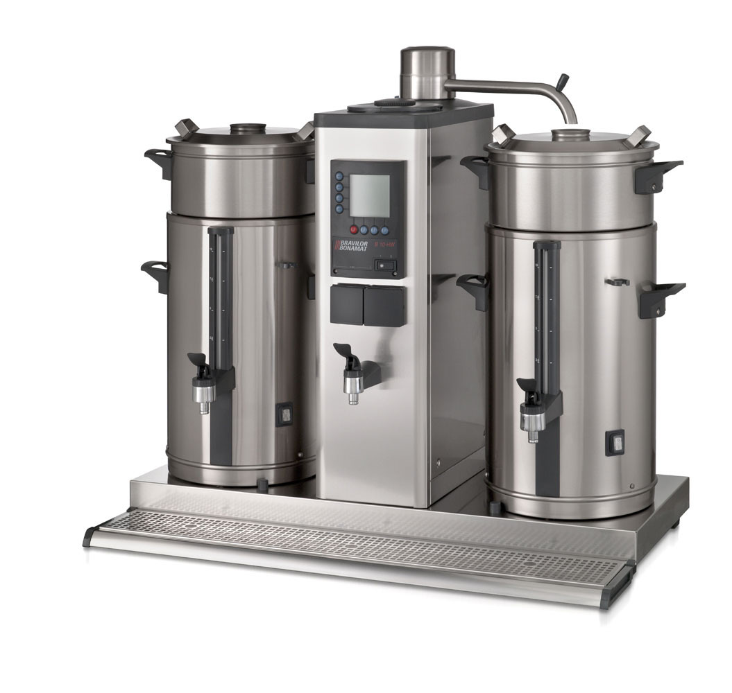 Rundfiltergerät 1 Brühsystem und 2 Behälter (je 10 Liter)